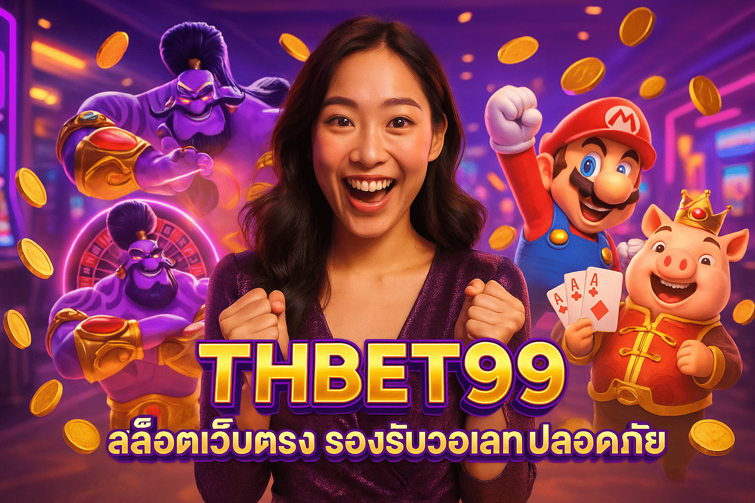 THBET99 สล็อตเว็บตรง รองรับวอเลท ปลอดภัย