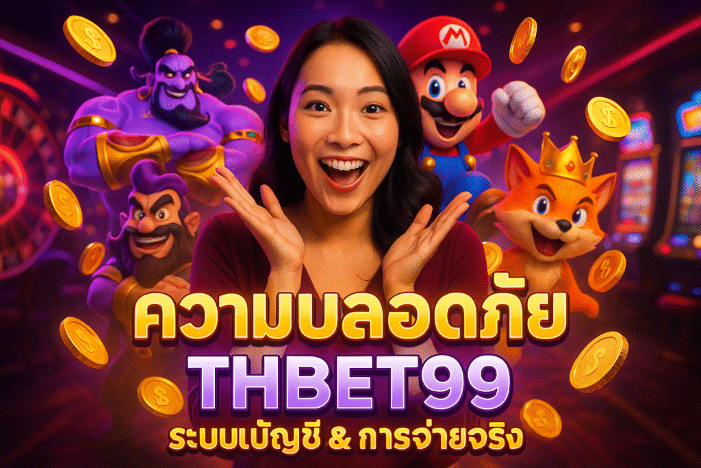 ความปลอดภัย THBET99 ระบบบัญชี & การจ่ายจริง